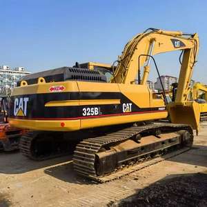 Excavatrice sur chenilles Caterpillar Cat325BL d'occasion avec boîte de vitesses PLC, moteur, capacité de godet de 1,1 m³, 25 tonnes, faible nombre d'heures de fonctionnement, pour l'exploitation minière - Product Image 1