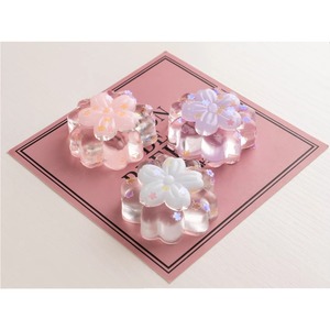 Juguete Antiestrés de TPR con Forma de Flor de Cerezo, Transparente, para Todas las Edades - Product Image 3