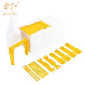 Queen Bee Mini Mating Box Plastic Polystyrene Pollination Box Queen Breeding Rearing Box Other Animal Husbandry Equipment