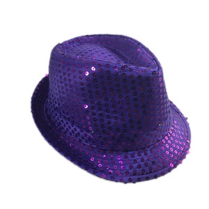 <span class=keywords><strong>Sombrero</strong></span> Fedora con Lentejuelas LED al por Mayor, Luces Intermitentes Coloridas para Graduación, Día <span class=keywords><strong>de</strong></span> San Valentín, Año Nuevo, Fiestas <span class=keywords><strong>de</strong></span> Acción <span class=keywords><strong>de</strong></span> Gracias - Product Image 6