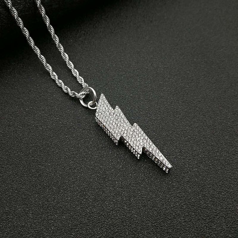 Silver single pendant