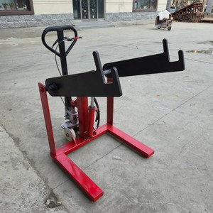 รถยกม้วนแบบมีล้อ ขนาด 350 กก. 500 กก. 800 กก. พร้อมใบรับรอง CE สำหรับการจัดการม้วน - Product Image 2