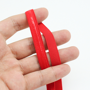 Bán Buôn Tùy Chỉnh Áo Ngực Elastics Chống Trượt 3D Grip <span class=keywords><strong>Polyester</strong></span> Silicone Truyền Nhiệt Logo Tráng Đàn Hồi Vải Ban Nhạc Cho Đồ Lót - Product Image 5