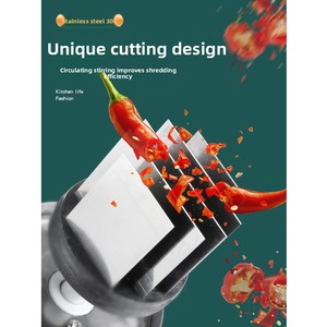 Écraseur d'ail multifonctionnel en acier inoxydable 304, outil de cuisine manuel pour les oignons verts, le gingembre et l'ail - Product Image 2
