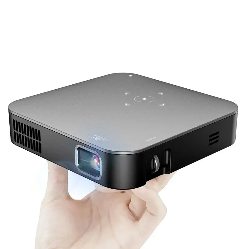 프로모션 DLP 미니 프로젝터 HD 4k 지원 모바일 포켓 프로젝터 안드로이드 비디오 휴대용 프로젝터 홈 시어터