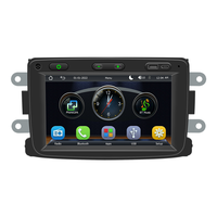 Estéreo para Auto con Pantalla Táctil de 7 Pulgadas, Bluetooth, Carplay Inalámbrico, Android Auto, para Renault Dacia, Reproductor de Audio para Auto
