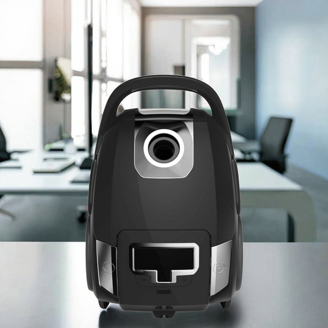 Handheld Canister-Type Electric Vacuum Cleaner with Bag 5 Year Warranty High Suction Power HEPA Filter 4L Capacity Dry Use