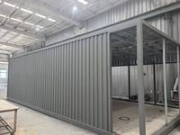 Maison Conteneur Contemporaine en Acier à Démarrage Facile avec Conception Modulaire pour Boutiques et Utilisation Multi-Emplacements