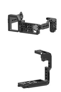 YEAH OTAN Rails Plaque de dégagement rapide Cage complète/demi-corps interchangeable pour appareil photo <span class=keywords><strong>Sony</strong></span> <span class=keywords><strong>FX30</strong></span> X3 avec pince de câble HDMI - Product Image 6