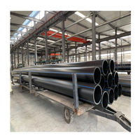 Tuyau droit en HDPE DN90 DN125 DN180 pour la construction