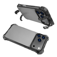 Étui de téléphone magnétique transparent avec logo OEM/ODM pour iPhone 16 Pro Max 16 Plus, résistant aux chocs, étui de téléphone mobile N52 avec nouveau bouton de capture