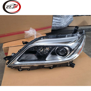 CZJF LED faro delantero negro para Toyota <span class=keywords><strong>Sienna</strong></span> USA <span class=keywords><strong>LE</strong></span> 2015 <span class=keywords><strong>2016</strong></span> 2017 2018 2019 2020 OEM 81150-08081 81110-08081 - Product Image 1