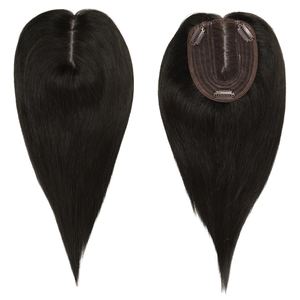 ผมแท้เรมีลูกไม้หนา100% น้ำหนักเบาสำหรับผู้หญิงผมแท้แบบบราซิลยาว8นิ้วสามารถย้อมผมได้ทุกสี - Product Image 1