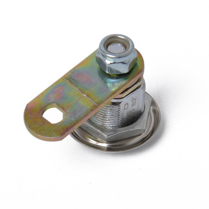 Aluminum Alloy Cam Lock For Caravan Cabinet <b>Door</b> Security With Round Knob And Mounting <b>Plate</b> - Product Image 3