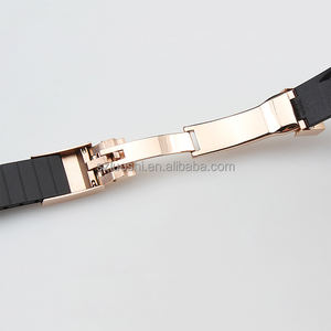 लक्जरी रो-लेक्स ऑर-स्टर प्रति-पेटियल यचमास्टर घड़ी स्ट्रैप कॉस्मोमीटर डे-टोना पुरुषों 20 मिमी रबर बैंड स्टेनलेस स्टील घड़ी बकल - Product Image 6