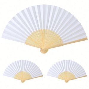 Custom <b>Portable</b> Hand Foldable Bamboo Fan Women Low Moq Folk Art Style Carved Design for Party Business Gifts - Product Image 4