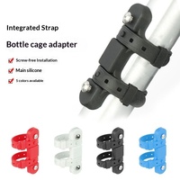 Soporte Universal para Botella de Agua sin Perforación, Correa de Conversión para Bicicletas de Montaña y Carretera, Equipo para Porta Botellas de Ciclismo
