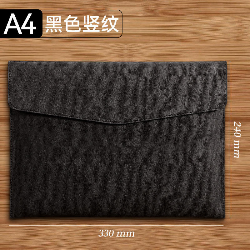 A4 vertical stripes, deep black