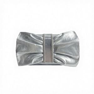 Hot Selling Women's Square Pattern Resin <b>Clutch</b> Handbag Latest Design Pearl Chain Decor for Party <b>Wedding</b> Casual Classic Style - Product Image 2