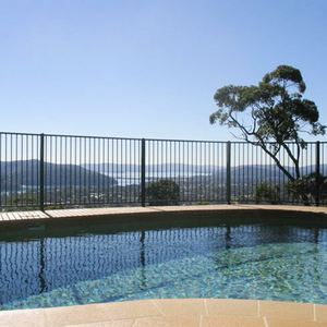 Hàng Rào Hồ Bơi An Toàn Bằng Sắt Thép Không Gỉ Màu Đen - Product Image 5