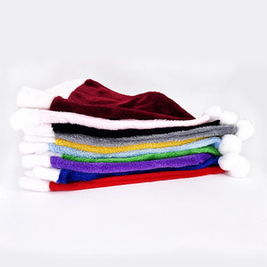 Cappello da <span class=keywords><strong>Elfo</strong></span> Personalizzato per Adulti e Bambini in Flanella, Stile Classico, Stampa Digitale, <span class=keywords><strong>Cappelli</strong></span> Natalizi Rosa Blu Verde, Morbidi, Lavabili Solo a Mano, Economici - Product Image 3