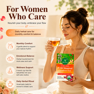 ชาสมุนไพร C113 สำหรับผู้มีภาวะ PCOS <span class=keywords><strong>ประจำเดือน</strong></span><span class=keywords><strong>มา</strong></span>ไม่ปกติ ช่วยปรับสมดุลฮอร์โมน ชาดูแล<span class=keywords><strong>ประจำเดือน</strong></span> แพ็คเกจแบบกำหนดเอง - Product Image 4