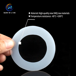 Joint d'étanchéité en silicone transparent non toxique de qualité alimentaire, haute élasticité, en forme de O, pour couvercles de tasses à café isothermes - Product Image 4