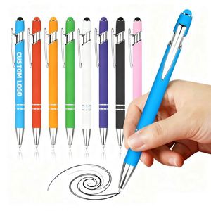 New Arrival Stylish <b>Pen</b> Advertising Gift Ball Point Wholesale Luxury Rose <b>Gold</b> Metal Office Ballpoint Promotion <b>Pen</b> with logo - Product Image 1