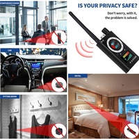 Détecteur de signaux RF amélioré K18 GOLD certifié CE/FCC/ROHS, caméra GPS, audio GSM, anti-espionnage, vente chaude 2025