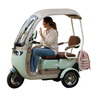 Tricycle électrique à 3 roues, moteur 1000W, 35 km/h, carrosserie ouverte 60V pour adultes, avec certification CEE pour passagers, directement de l'usine