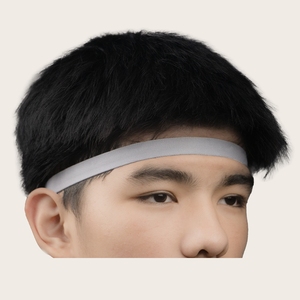 ผ้าคาดผมกันลื่นที่คาดผมผ้าซับเหงื่อสำหรับกีฬาวิ่งเล่นโยคะ - Product Image 1