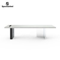 SpaceUnited Mobilier de bureau moderne en bois massif : Postes de travail et tables de salle de réunion