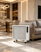 Chauffage électrique de qualité hospitalière 1500W, certification de sécurité standard médical, surface stérile, facile à nettoyer, utilisation flexible pour les écoles