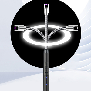 Thời trang Windproof Sạc USB điện đa chức năng ARC nhẹ hơn Plasma duy nhất Bật lửa BBQ nhẹ hơn cho nhà bếp nến - Product Image 3