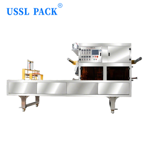 DF-95-2 Machine de remplissage et de scellage linéaire automatique pour sauces liquides, soupes et boîtes repas, pour lignes de production de restauration centralisée - Product Image 1