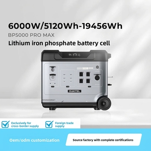 5000W BP5000 PRO Solar <b>Mobile</b> Power Station Emergency Energy Storage With Pure Sine Wave High Power Output 5000W to for - Product Image 1