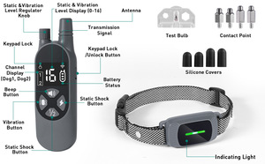 <span class=keywords><strong>Pet</strong></span> Supplies Baterias Remotas De Treinamento De Cão, treinamento De Colar De Treinamento De Cão Walkie Talkie - Product Image 6