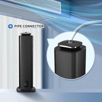 Machine électrique de diffuseur d'arome d'huile essentielle de contrôle d'application Wifi sans fil au sol de luxe commercial pour le cinéma d'hôtel