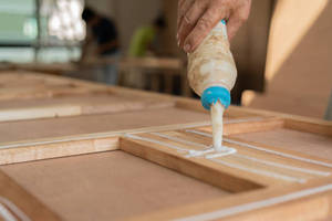 Colle à l'émulsion blanche, adhésif pour bois, <span class=keywords><strong>PVAc</strong></span>, colle à papier, colle à tissu - Product Image 4