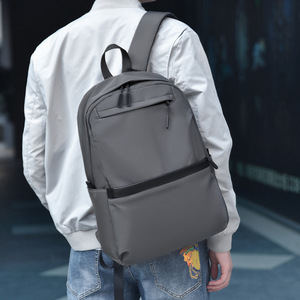Men's <b>Backpack</b> <b>Lightweight</b> 20-35L Solid Color Commuter Laptop Bag For Leisure Travel - Product Image 1