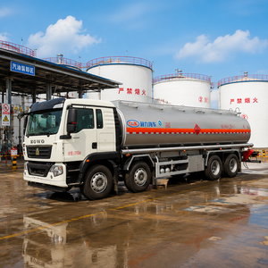 รถบรรทุกน้ำมันเชื้อเพลิง HOWO 8x4 25500 ลิตร รถบรรทุกน้ำมันเชื้อเพลิงแบบกล่องอเนกประสงค์ - Product Image 1
