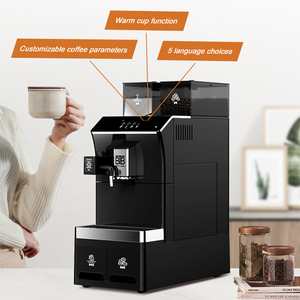 Machine à café commerciale tout-en-un avec réfrigérateur intégré pour le bureau, le self-service et les hôtels - Product Image 5