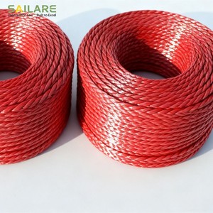 <span class=keywords><strong>Cuerda</strong></span> de Amarre de Alta Resistencia para Navegación Marítima, <span class=keywords><strong>Cuerda</strong></span> Trenzada de UHMWPE HMPE de 4 mm para Envío y Embalaje - Product Image 2