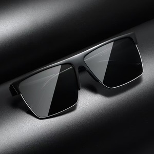 Half <b>Frame</b> square Sunglasses New High Quality UV400 <b>Plastic</b> Vintage Shades Women Men Designer Sunglasses Outdoor Driving Glasses - Product Image 6