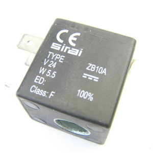 Bobina Solenoide Originale <span class=keywords><strong>Sirai</strong></span> Normalmente Chiusa a Comando Pilota, la più Venduta, per Valvole Serie L182V01 L133B16, Pronta all'Installazione - Product Image 4