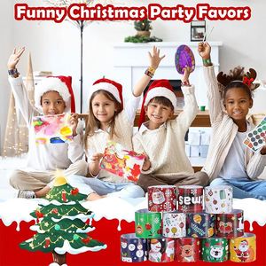 2024 Christmas Gift <b>Slap</b> Bracelet Party Circle Kids Holiday Wrist Snap <b>Band</b> for Children - Product Image 5