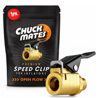 Universal Air Chuck Tire Inflator Pump Valve Connector for Cars with Clamp 8mm Thread OEM Customizable Quick Connect