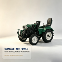 Tractor Agrícola Compacto Moderno al por Mayor, Motor Diésel de 35HP, Cultivo en Terrenos Inclinados, Tractor Pequeño de 4 Ruedas para Granja