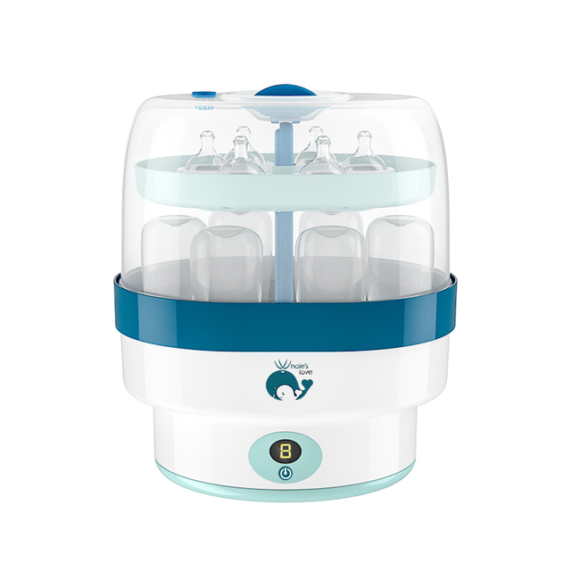 Multi-function Electric High Capacity BPA Free Baby Bottle Steam Sterilizer Portable Disinfector