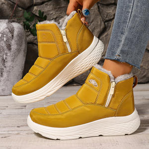 Botas de Nieve <span class=keywords><strong>para</strong></span> <span class=keywords><strong>Mujer</strong></span> 2025, Invierno, Talla Grande, Térmicas, Cómodas, Cálidas, Deportivas, Resistentes al Frío, Suela Gruesa, Impermeables - Product Image 6